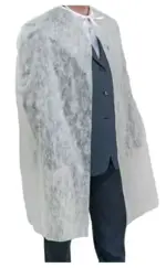 Халат хирургический нетканый, 1 шт, длина 110см, нестерильный для посетителей фото 