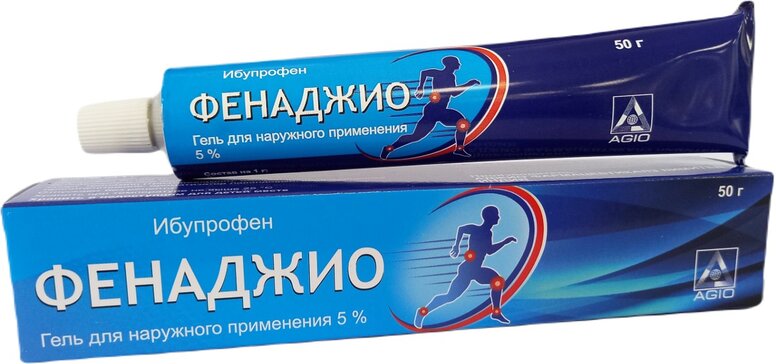 Фенаджио, гель для наружного применения, 50 г, 1 шт. фото