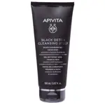 Apivita Black Detox Гель очищающий для лица и глаз, гель для лица, 150 мл, 1 шт. фото 1