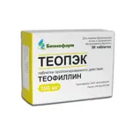 Теопэк, 300 мг, таблетки пролонгированного действия, 50 шт. фото
