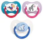 Canpol Animals пустышка латексная круглая, 1 шт, цвет в ассортименте, 6-18 мес, арт. 22/594 фото
