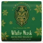 La Florentina мыло туалетное, мыло твердое, 106 г, 1 шт, белый мускус фото