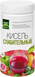 Леовит Кисель Слабительный, гранулы, 400 г, 1 шт. фото