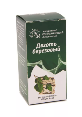 Деготь березовый, субстанция-жидкость, 40 мл, 1 шт. фото