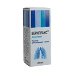 Берипракс, 1 мг/мл, раствор для ингаляций, 20 мл, 1 шт. фото