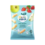 Фрутоняня кукурузные палочки, 20 г, 1 шт, яблоко + клубника фото