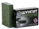Природная аптека Шунгит натуральное шунгитовое мыло, мыло, 100 г, 1 шт, Сила тайги фото