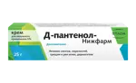 Д-Пантенол-Нижфарм, 5%, крем для наружного применения, 25 г, 1 шт. фото