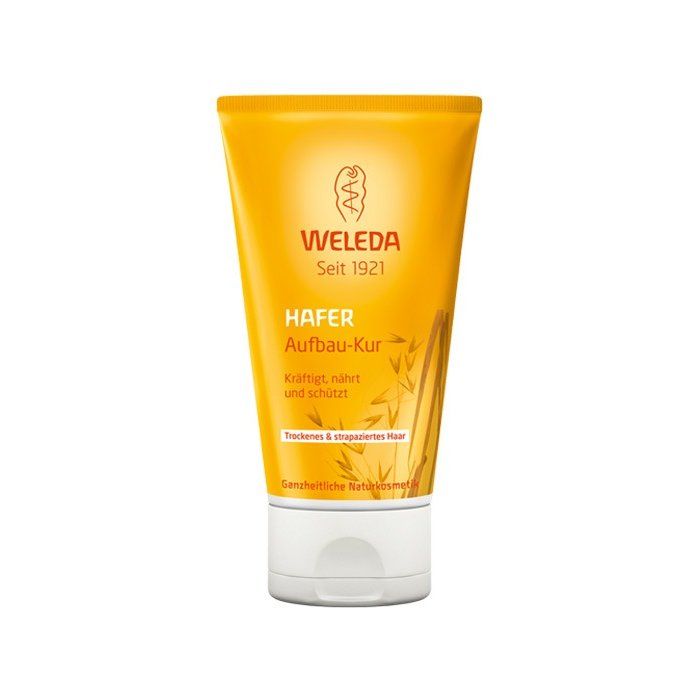 Weleda Маска восстанавливающая с экстрактом овса, маска для волос, 150 мл, 1 шт. фото