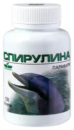 Спирулина Парафарм, 350 мг, таблетки, 120 шт. фото