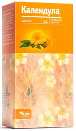 Календулы цветки, фиточай, 1.5 г, 20 шт. фото