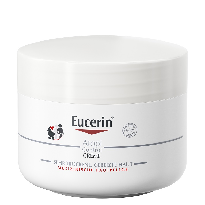 Eucerin Atopi Control Крем для тела, крем, 75 мл, 1 шт, для сухой чувствительной кожи фото