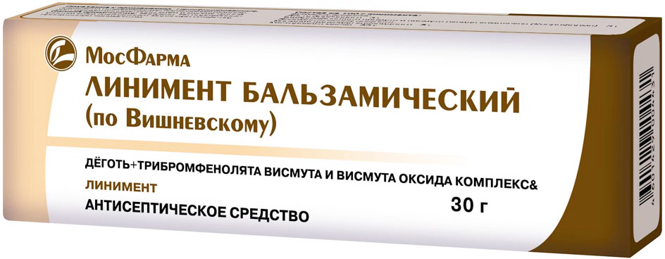 Линимент бальзамический (по Вишневскому), линимент, 30 г, 1 шт. фото