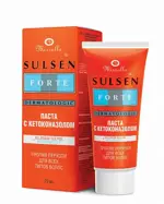 Mirrolla Сульсен форте с кетоконазолом, 2 %, паста для местного применения, 75 мл, 1 шт, против перхоти фото