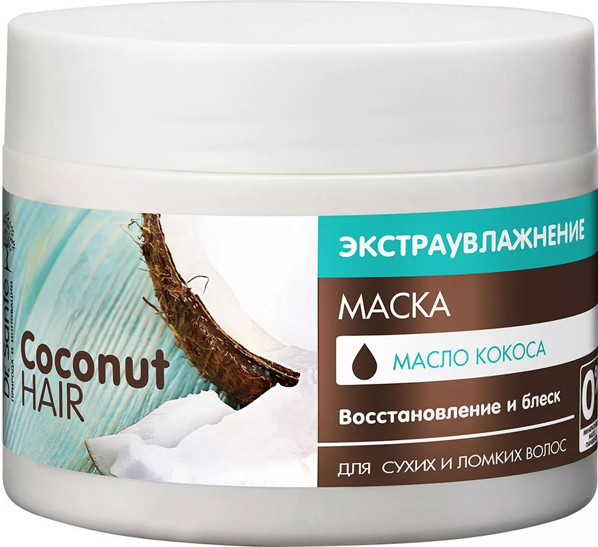 Dr. Sante Coconut Hair Маска для волос Экстраувлажнение, маска для волос, 300 мл, 1 шт. фото