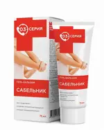 Серия 03 Сабельник, гель-бальзам для тела, 75 мл, 1 шт. фото 