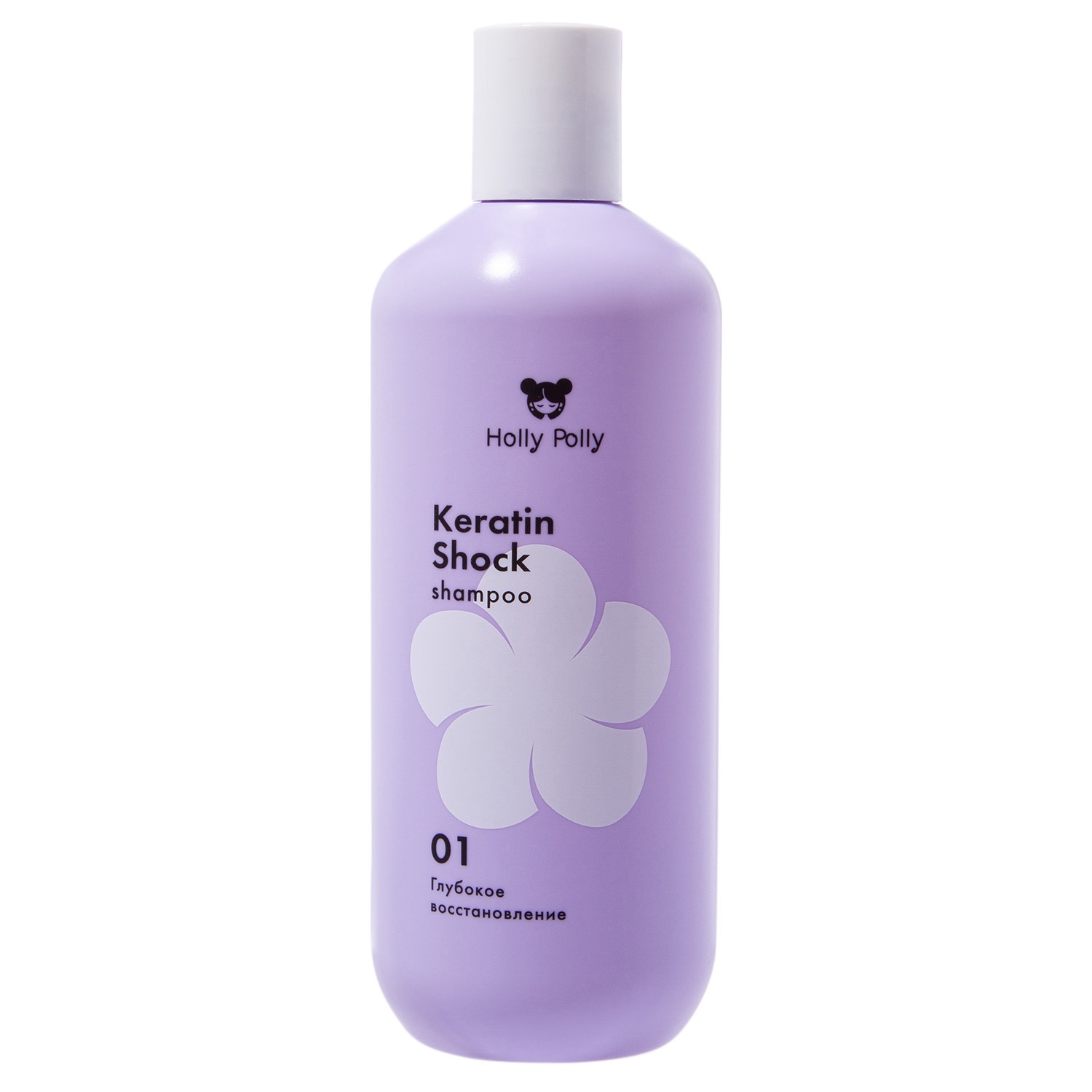 Holly Polly Keratin Shock Шампунь восстанавливающий, шампунь, 400 мл, 1 шт. фото