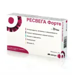 Ресвега форте, 920 мг, капсулы, 60 шт. фото