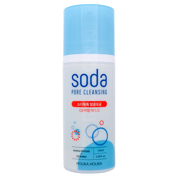 Holika Holika Soda Tok Tok Clean Pore O2, кислородная маска для лица, 100 мл, 1 шт. фото