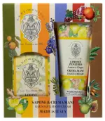 La Florentina Набор крем для рук 75 мл + мыло 106 г, набор, 1 шт, лимон + имбирь фото