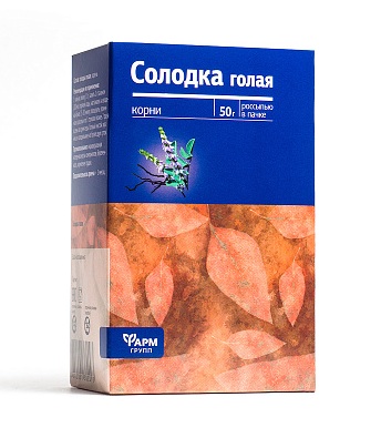 Солодка голая корни, фиточай, 50 г, 1 шт. фото