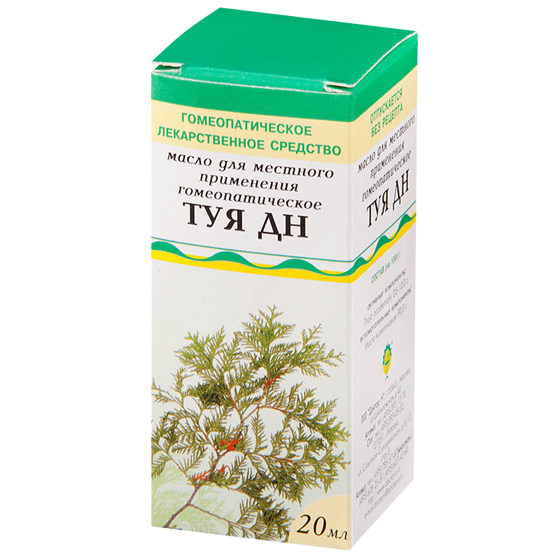Туя ДН, масло для местного применения, 20 мл, 1 шт. фото
