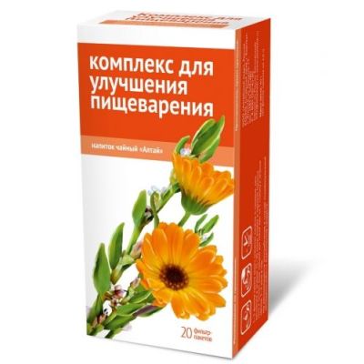 Алтай Фиточай Комплекс для улучшения пищеварения, фиточай, 2 г, 20 шт. фото