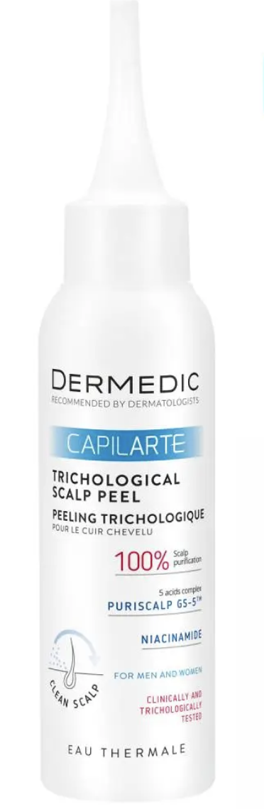 Дермедик Capilarte трихологический пилинг для кожи головы, пилинг, 100 мл, 1 шт. фото