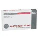 Моксонидин-Алиум, 200 мкг, таблетки, покрытые пленочной оболочкой, 90 шт. фото