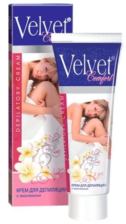 Velvet Крем для депиляции, крем, 100 мл, 1 шт, с жасмином фото