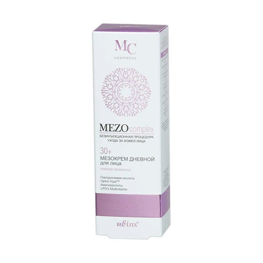Белита MEZOcomplex Мезокрем для лица 30+ глубокое увлажнение дневной, крем, 50 мл, 1 шт. фото