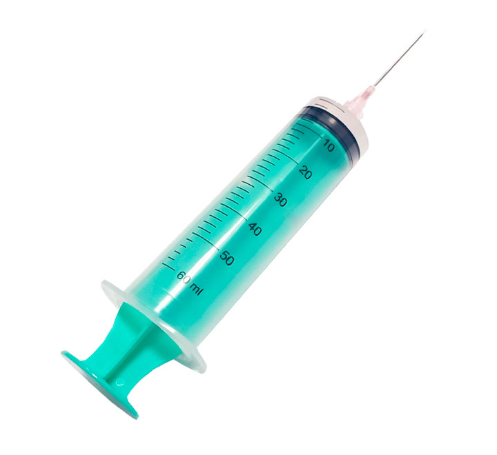 Шприц 3-х компонентный, 50 мл, шприц в комплекте с иглой, 50 шт, 18G (1.20х40) фото