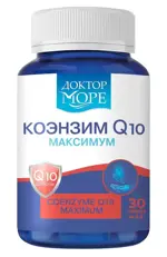 Доктор Море Коэнзим Q10 Максимум, 400 мг, капсулы, 30 шт. фото