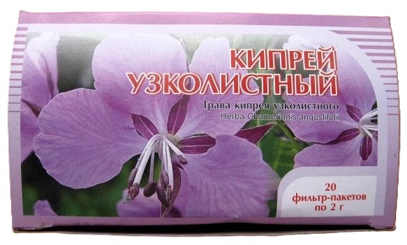 Кипрей узколистный, фиточай, 2 г, 20 шт. фото