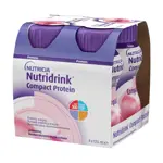Nutridrink compact protein, жидкость для приема внутрь, 125 мл, 4 шт, клубника фото