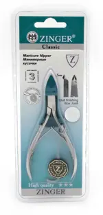 Zinger Кусачки для маникюра широкие, 1 шт, арт. B-188 (11902) фото