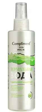 Compliment вода термальная для лица, вода термальная, 200 мл, 1 шт, с центеллой азиатской фото