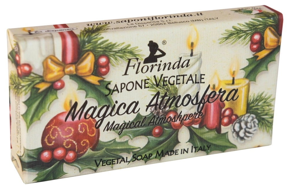 Florinda мыло туалетное твердое, мыло, 100 г, 1 шт, атмосфера волшебства фото