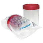Контейнер для биоматериалов стерильный, 100 мл, 1 шт, одноразовый фото