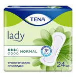 Tena Lady Normal Прокладки урологические, прокладки урологические, 24 шт, 3 капли фото
