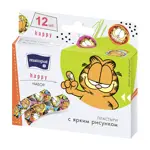 Matopat Happy, пластырь в комплекте, 12 шт, с рисунком фото