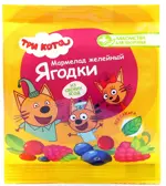 Три кота Мармелад желейный, 35 г, 1 шт, ягода фото