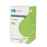 Изониазид, 300 мг, таблетки, 100 шт. фото