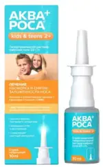 АкваРоса+ Cредство для орошения и промывания носа, 2%, спрей назальный, 30 мл, 1 шт. фото