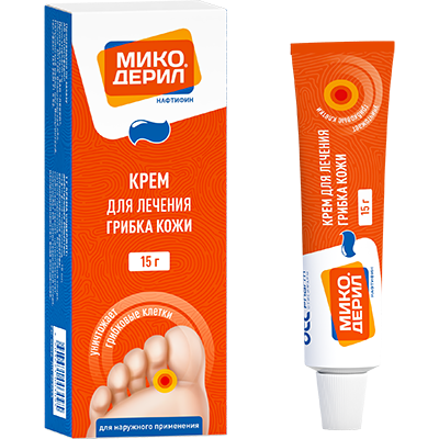 Микодерил, 1%, крем для наружного применения, 15 г, 1 шт. фото