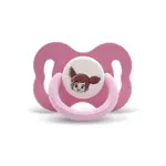 Мама Тама Соска-пустышка анатомическая силиконовая Вера, 1 шт, розового цвета, 0-6 мес, арт. МТ/019 фото 1