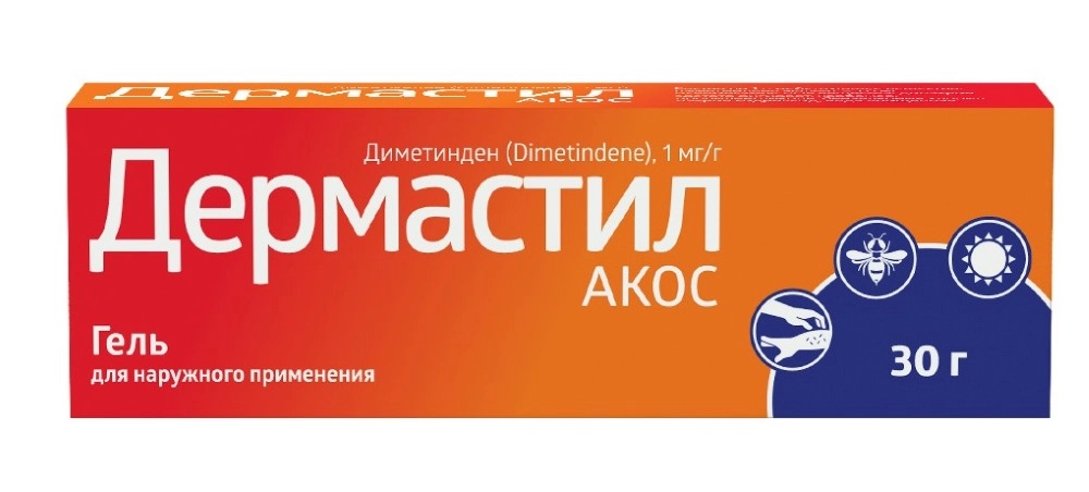 Дермастил-Акос, 1 мг/г, гель для наружного применения, 30г, 1 шт. фото