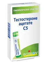 Тестостероне ацетате C5, гранулы гомеопатические, 4 г, 1 шт. фото 2