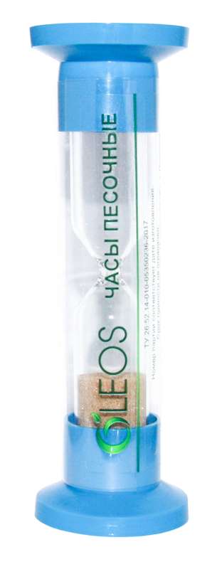 Часы песочные процедурные, 1 шт, 1 мин фото