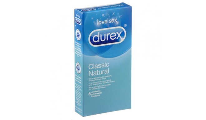 Durex Classic, презервативы, 6 шт, гладкие фото